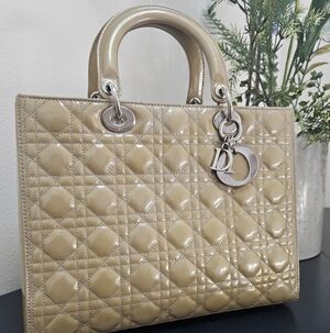 Christian DIOR Lady Dior Large Tote